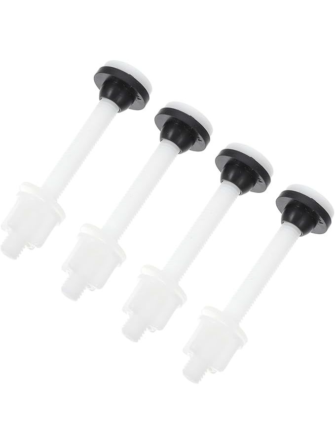 1 Pack Toilet Seat Bolts Hinges And Screws Replacement Parts Kit For Standard Toilets Easy Installation - Image 1