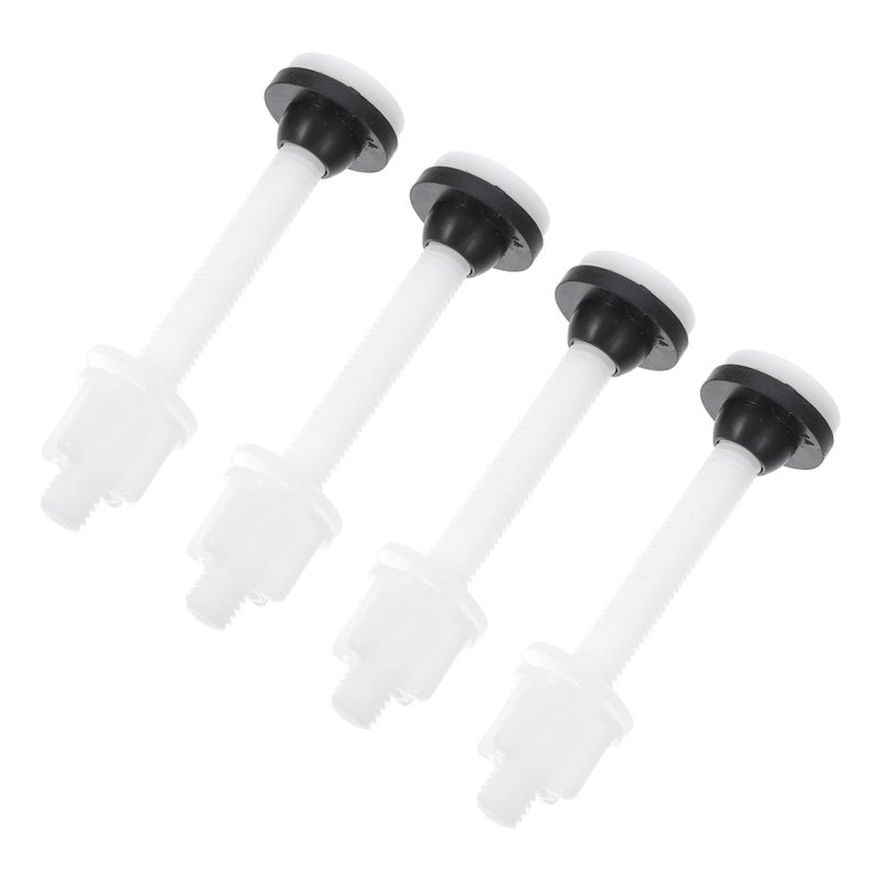 1 Pack Toilet Seat Bolts Hinges And Screws Replacement Parts Kit For Standard Toilets Easy Installation - Image 2