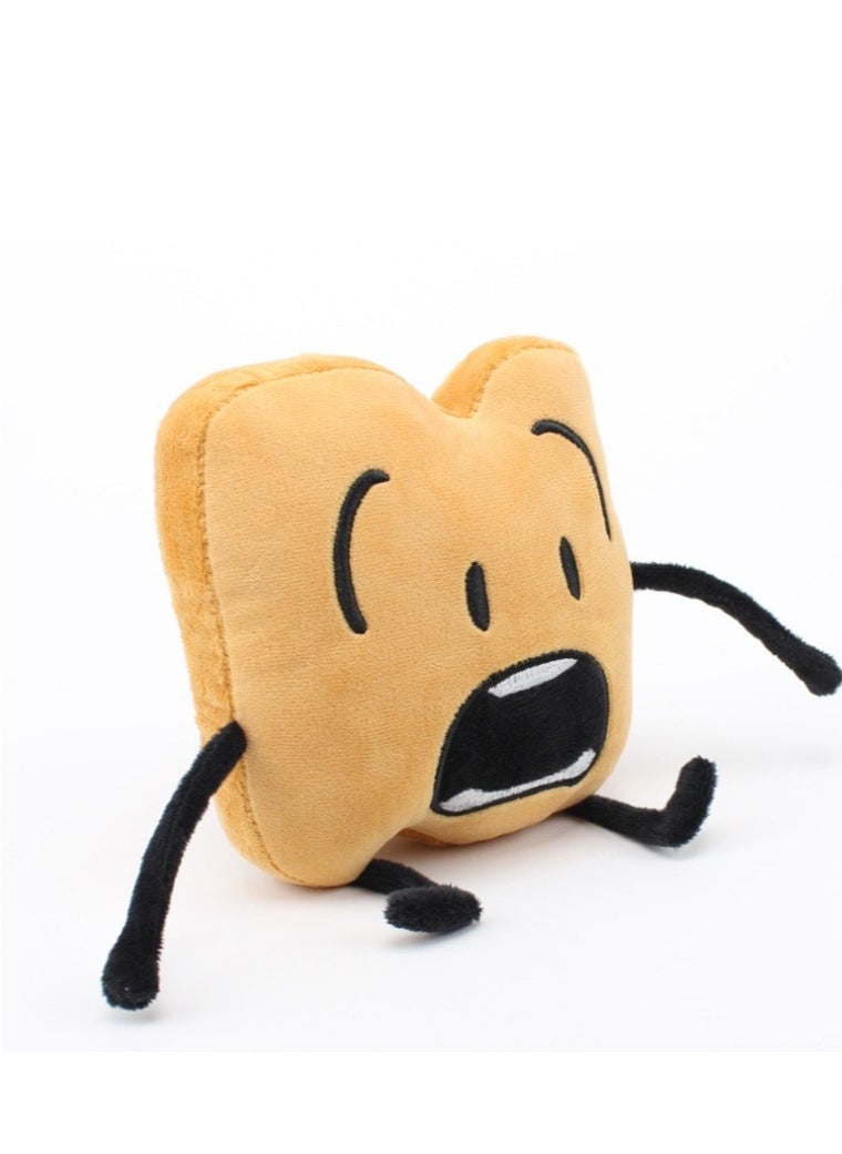 Y&D Battle For Dream Island Stuffed Plush Toys Dolls Kids, Cute Soft Leafy Teardrop Firey Bubble Stuffed Plush Pillow For Child Fan Gifts 15cm  - Image 2