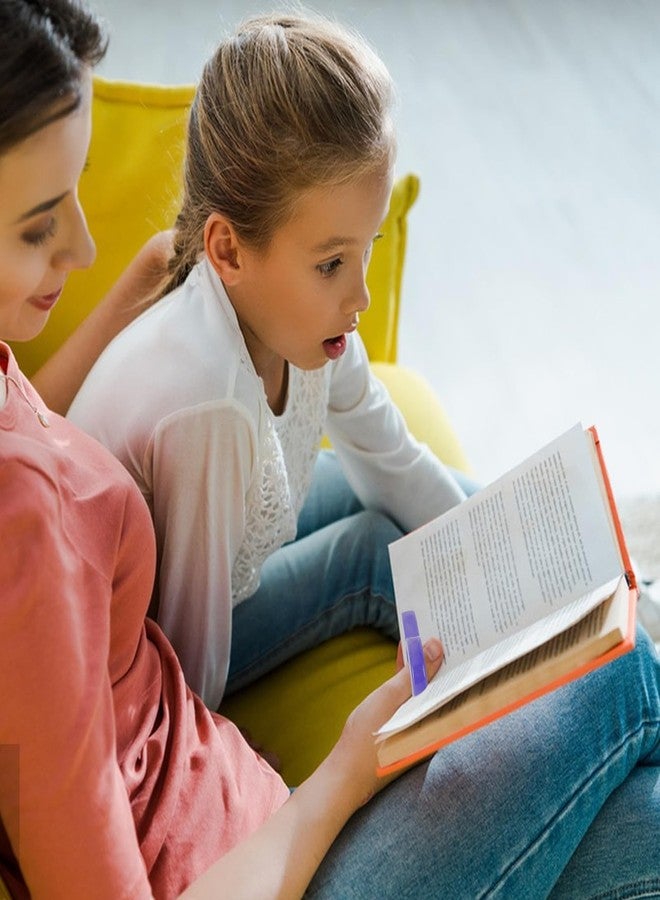 حامل صفحات على شكل فراشة للقراءة (عبوة من قطعتين)، فاصل كتب على شكل سماء مرصعة بالنجوم، حامل فتاحة كتب على شكل قلب، حامل صفحات للأصابع، إكسسوارات كتب لمحبي القراءة (أزرق، بنفسجي) - Image 5