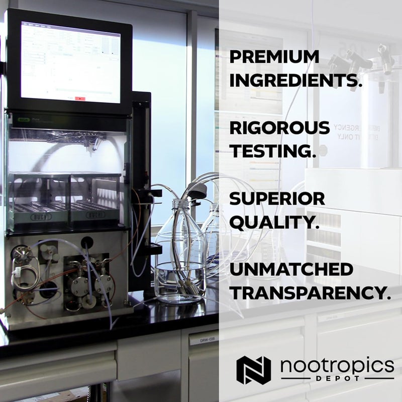 Nootropics Depot PrimaVie Shilajit Capsules  250mg  90 Count  Purified Extract  Ayurvedic Herb  Supports Mitochondrial Function  Boosts Endurance - Image 5