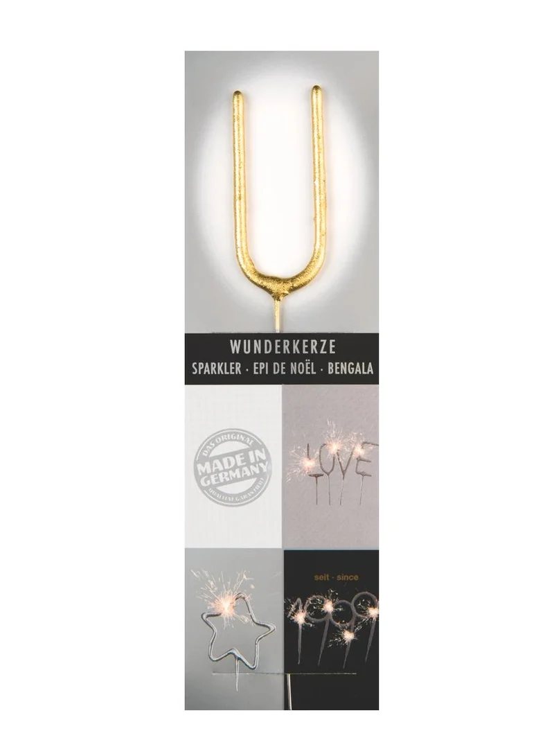 Wondercandle Gold Sparkler Candle U