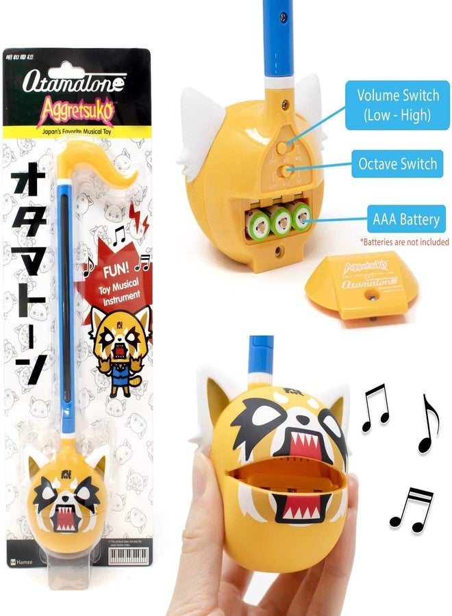Hamee Special Edition Sanrio Otamatone (2 Pc. Set - Aggretsuko Sweet + Rage) - Fun Electronic Musical Toy Instrument by Maywa Denki (Official Licensed) [Includes Song Sheet and English Instructions] - Image 4