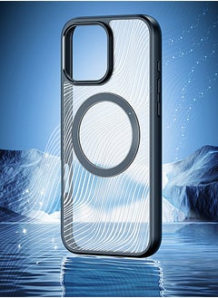 OULIYO iPhone 16 Pro Magsafe Case Magnetic Shockproof Protection Cover Translucent Matte Phone Case with Strong Magnet,Slim Case Slim-Fit Anti-Fingerprint Matte Texture Phone Case for iPhone 16 Pro  - Image 3