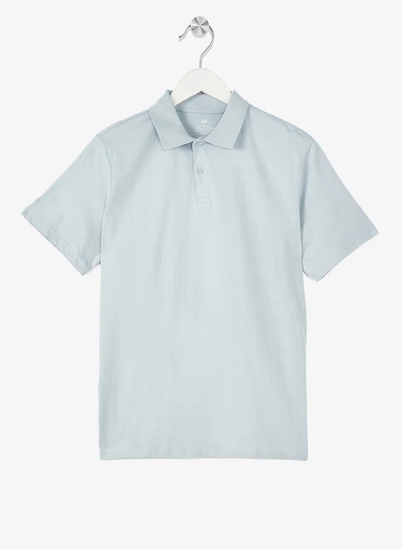 H&M 3-pack cotton polo shirts