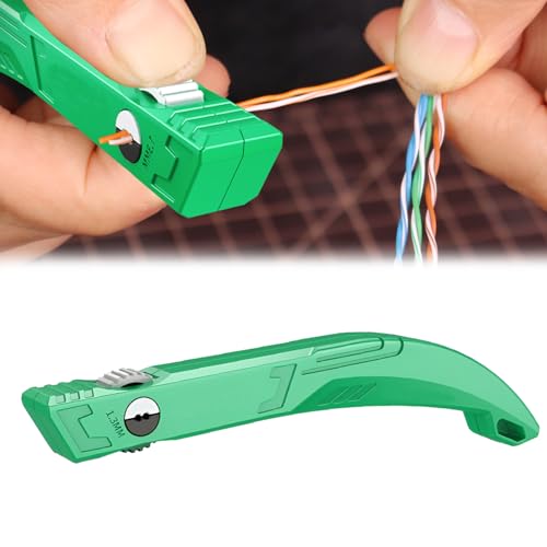 SAMIQU Wire Straightener & Untwist Tool for 1.3mm Crystal Network Cables – Efficient Cable Comb and Wires Pair Separator - Image 1