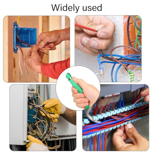 SAMIQU Wire Straightener & Untwist Tool for 1.3mm Crystal Network Cables – Efficient Cable Comb and Wires Pair Separator - Image 2