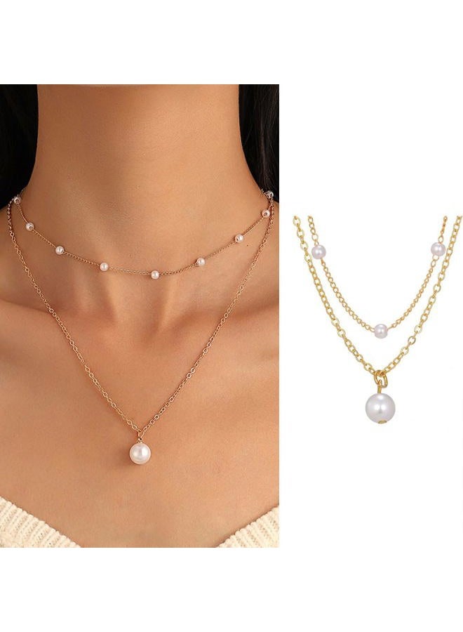 Myofeng 16Pcs Gold Necklaces Set for Women 14k Gold Plated Dainty Trendy Pendant Chain Choker Pack Multilayer Necklace Set for Women Adjustable Jewelry Gift, Zinc, No Gemstone - Image 5