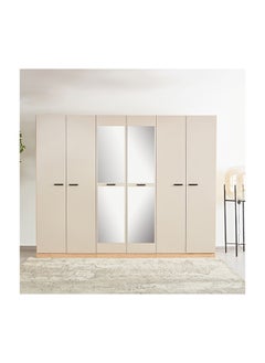 Madrid 6-Door Wardrobe with Mirror 271.6 x 216 x 59.6 cm - pzsku/Z4DBEAF50ECAF82D47387Z/45/_/1709817931/a011c664-3bb8-4682-970d-ccd95e6e7b26