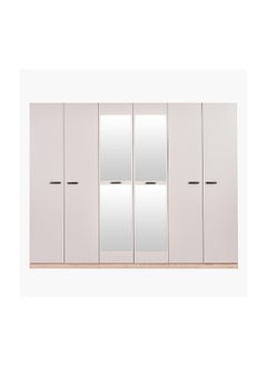 Madrid 6-Door Wardrobe with Mirror 271.6 x 216 x 59.6 cm - pzsku/Z4DBEAF50ECAF82D47387Z/45/_/1709817931/adc09f47-732a-4c57-a1e5-ac8e4c9c0750