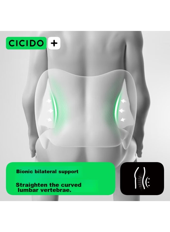 Cicido Car Headrest And Lumbar Support Set, Neck Pillow, Car Cushion, Suitable For Xiaomi Su7, Mercedes-benz, Tesla - Image 4