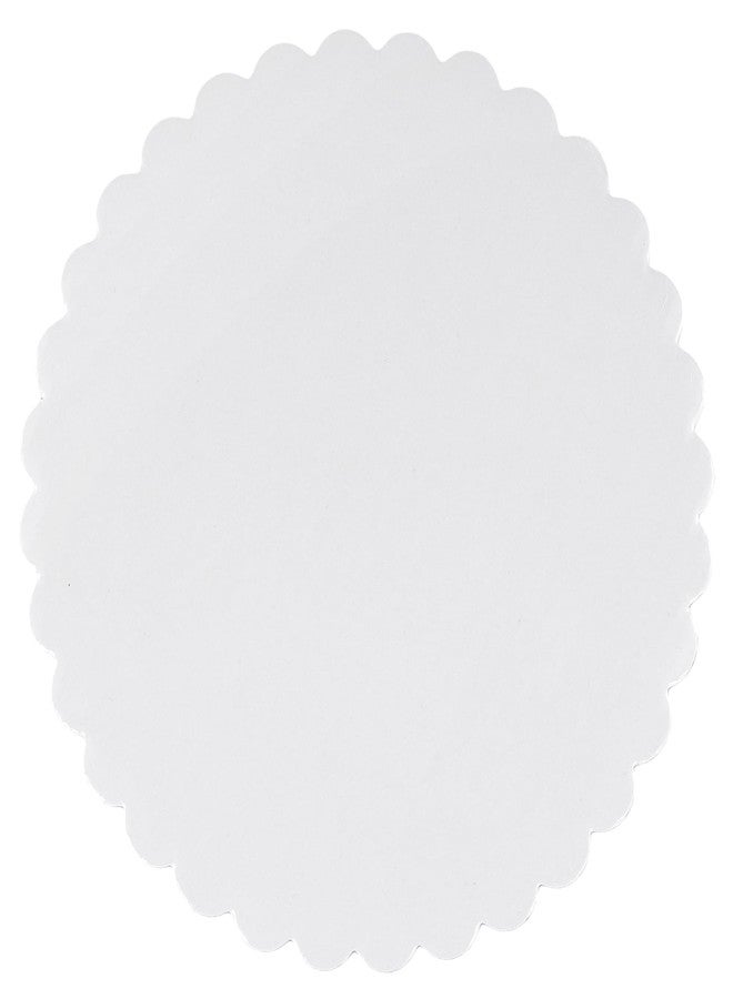 LEXININ 120 Pack White Cake Boards, 6 Inch Scalloped Round Cake Circles Base for Birthday, Wedding, Desserts, Pastries - Image 5