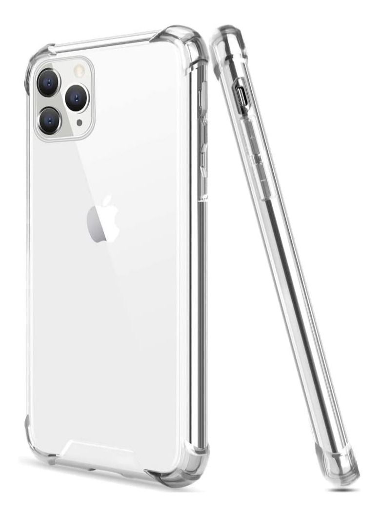 VITION IPhone 11 Pro Cover Case Soft TPU Bumper Transparent Silicone Gel Back Protective Case Shock Absorbent Reinforced Corner for (iPhone 11 Pro) - Image 3