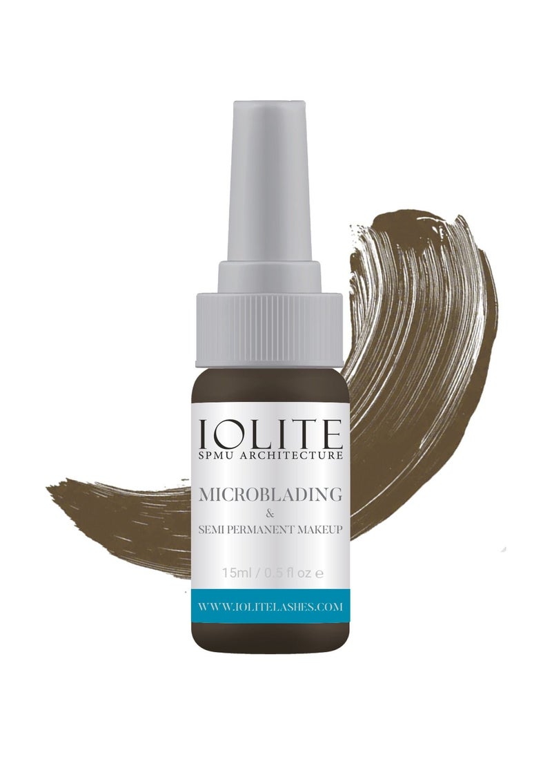 IOLITE - Microblading Pigment Ink Semi-Permanent, Makeup Eyebrow Lips Eye Line Tattoo Color Eyebrow Eyeliner - Image 1