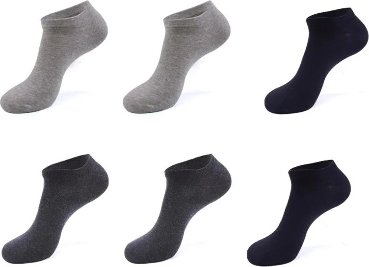اوزي سوكس 6 Pcs Unisex Seamless Booties Socks