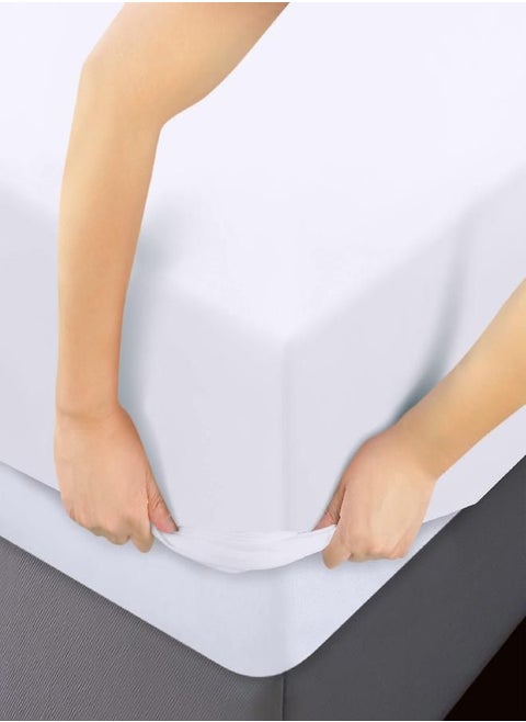 Utopia Bedding Twin Fitted Sheet - Bottom Sheet - Deep Pocket - Soft Microfiber -Shrinkage and Fade Resistant-Easy Care -1 Fitted Sheet Only (White)