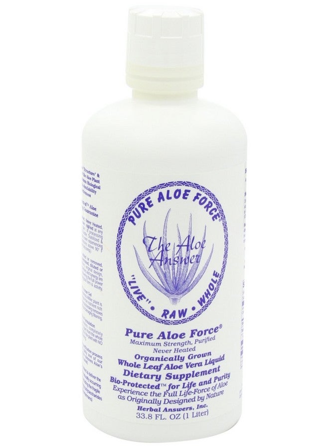 HERBAL ANSWERS Aloe Force - Pure Aloe Vera Dietary Supplement, 32oz - Image 4