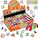 Max Fun 108Pcs Halloween Assorted Stamps 27 Designs 5 Colors Trick or Treat Stamps for Kids Halloween Party Favors Supplies Goodies Bags Classroom Game Reward Prizes Halloween Stamper - Image 3