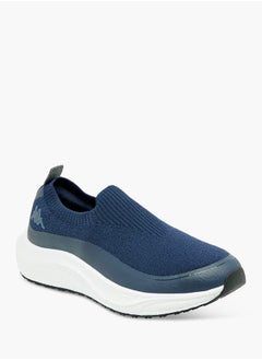 Kappa Mens Textured Slip-On Sports Shoes with Pull Tabs  - Image 2