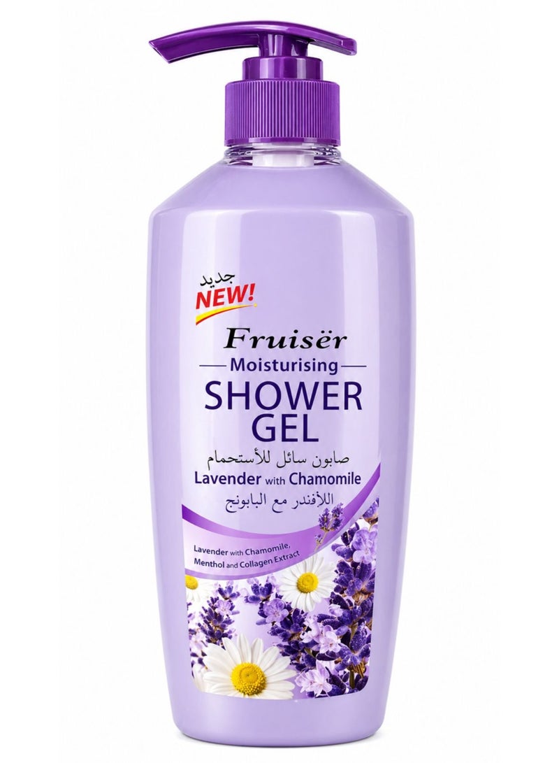 Fruisër Moisturising Shower Gel with Lavender and Chamomile Extract