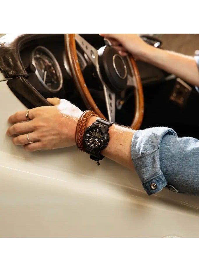 كاسيو ساعة جي شوك للرجال كاجوال GA-010-1ADR بسوار أسود - Image 4