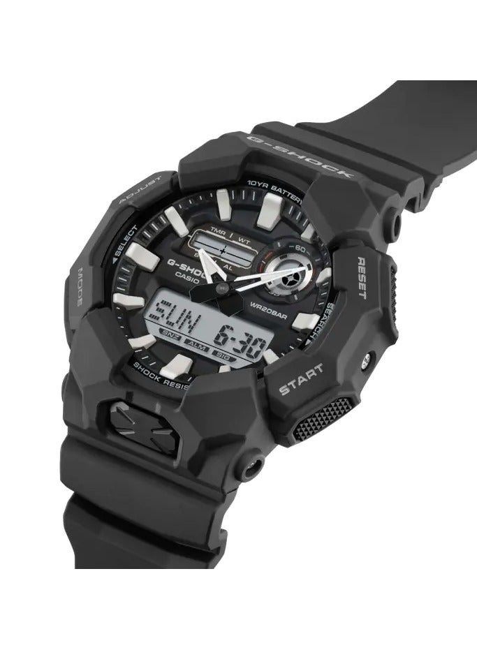 كاسيو ساعة جي شوك للرجال كاجوال GA-010-1ADR بسوار أسود - Image 3