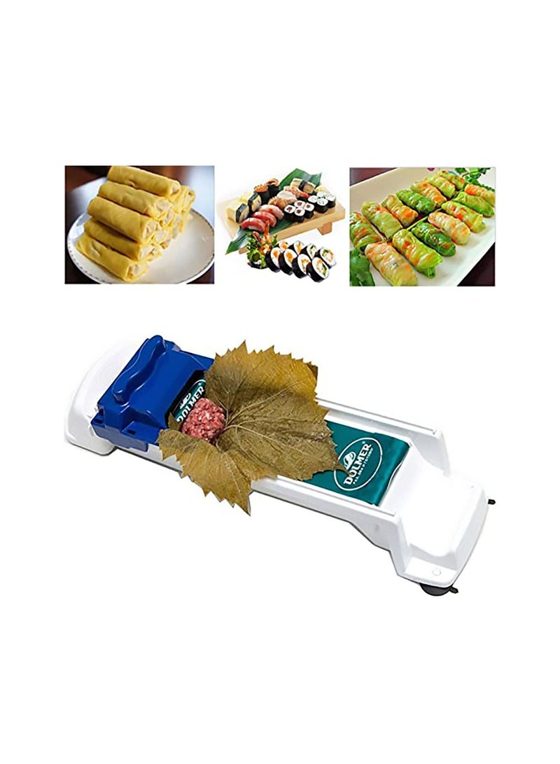 DOLMER Grape Leaves Rolling Machine Blue/White 13.9x 3.3 x1.7centimeter - Image 2