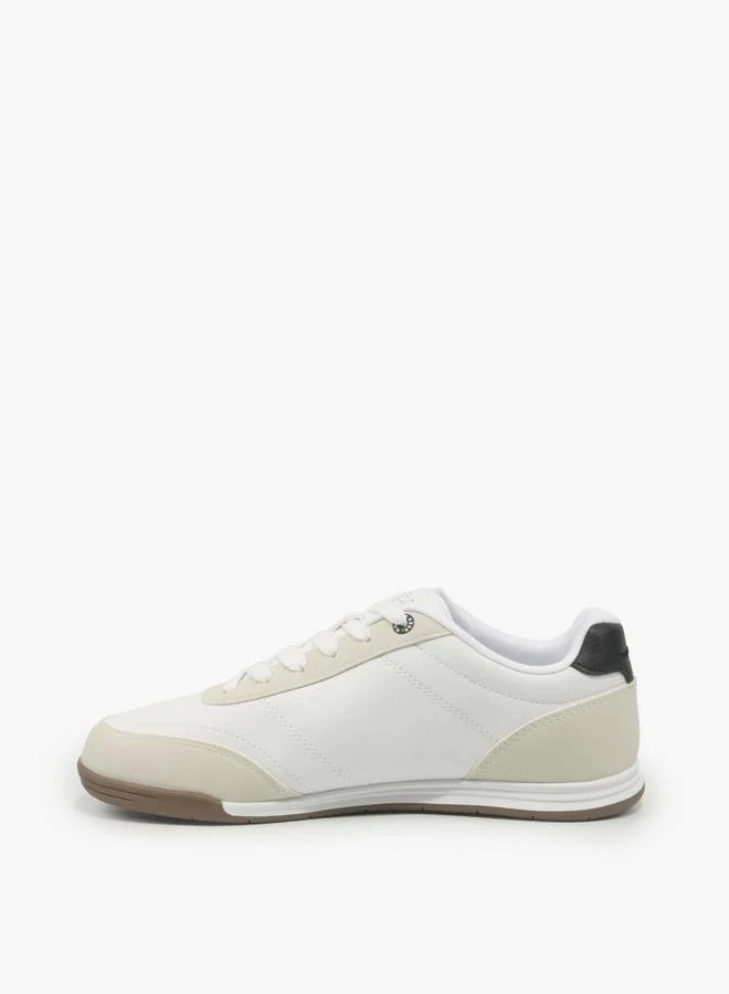 U.S. Polo Assn. WHITE Women Lace-Up Ankle Sneakers for Women | Best Price UAE