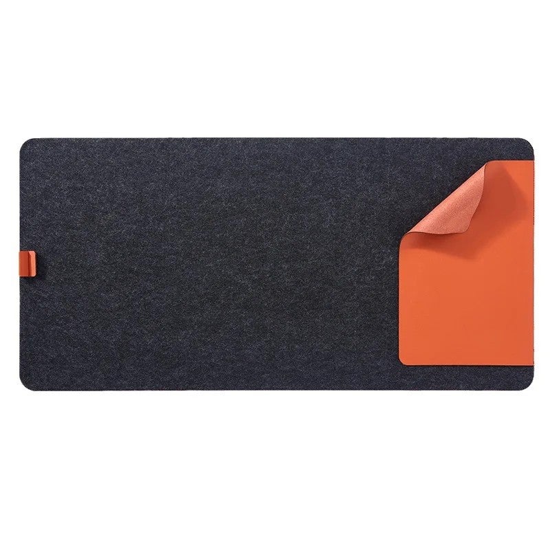 Bluejw Felt Desk Mat Large Desk Pad with Mouse Pad - Oversized Desk Pads for Office & Home - Image 1