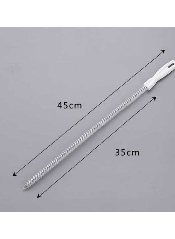 Y&D Flexible Sink Cleaning Brush Water Pipe Drain Dredge Tool Bath Plug Long Hair Remover Overflow Unblocker Stick Snake Tube - Image 5