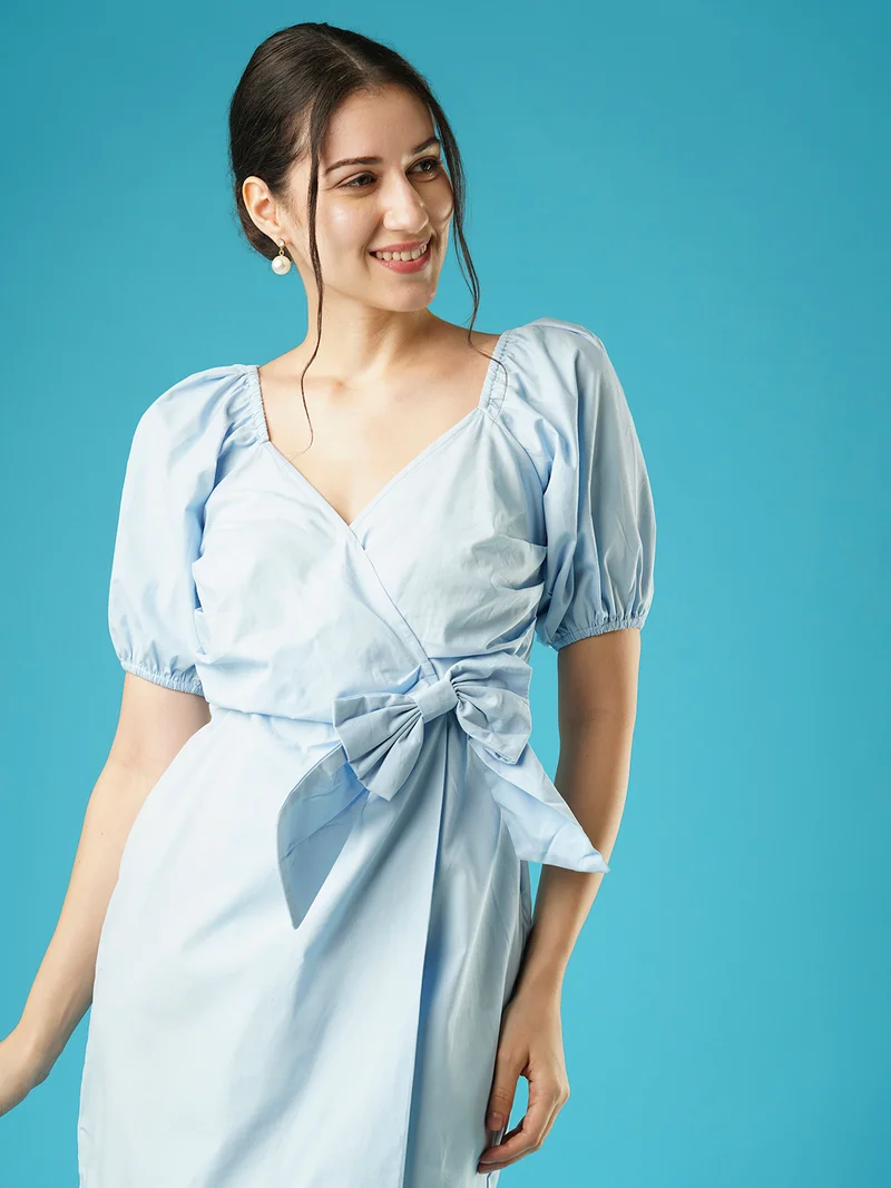 globus Globus Women Puff Sleeve Dress