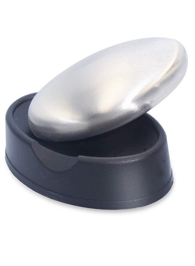 Defflo Stainless Steel Soap Hand Odour Remover for Fish Garlic Odor Onion Eliminating Smell | Deodorant Metal soap for Hotel Chefs and Smokers | Natural Odor Absorber Soap Restore The Original Taste (1 pcs) - Image 1