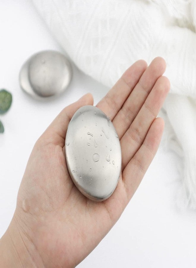 Defflo Stainless Steel Soap Hand Odour Remover for Fish Garlic Odor Onion Eliminating Smell | Deodorant Metal soap for Hotel Chefs and Smokers | Natural Odor Absorber Soap Restore The Original Taste (1 pcs) - Image 4