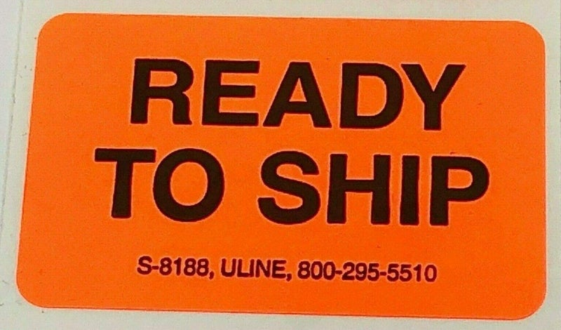 Uline Ready to Ship Labels, Roll of 1000 Labels - Image 2