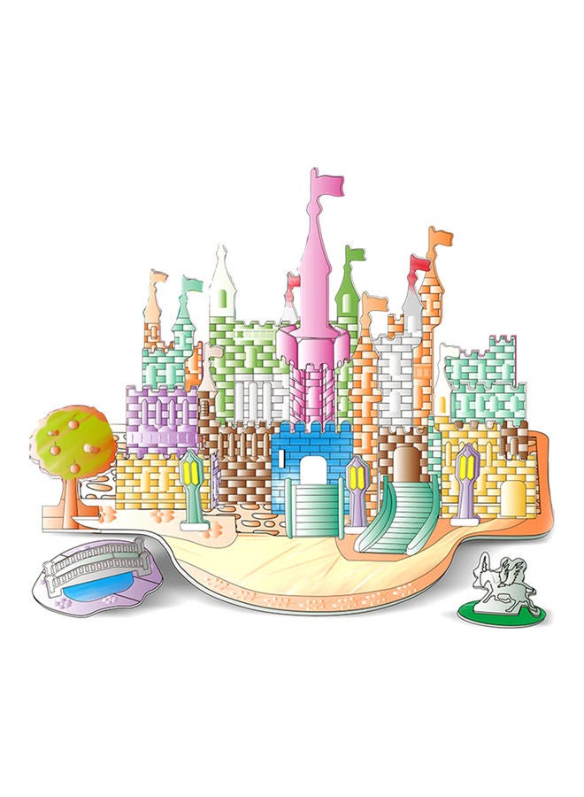 لعبة تركيب الصور المقطعة بتصميم قلعة ثلاثية الأبعاد - 38 قطعة - Image 1