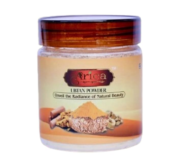 Arica || Nature Sunnipindi Powder, Ubtan Powder - Herbal Bath powder | UBTAN Bath Powder For Skin (200 Grams), 3 in 1 Ubtan Body Scrub | Face Pack | Mask (Pack of 2) - Image 2
