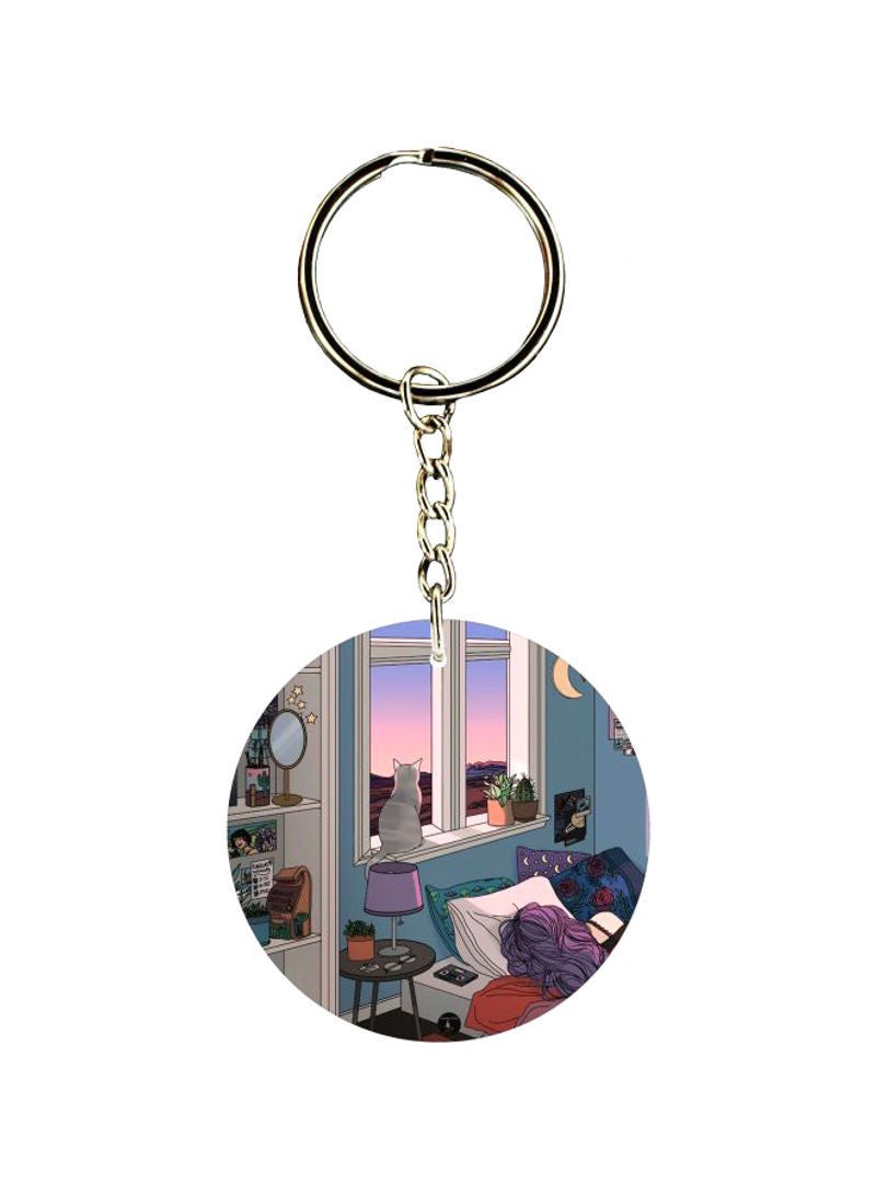RKN Theme Printed Keychain