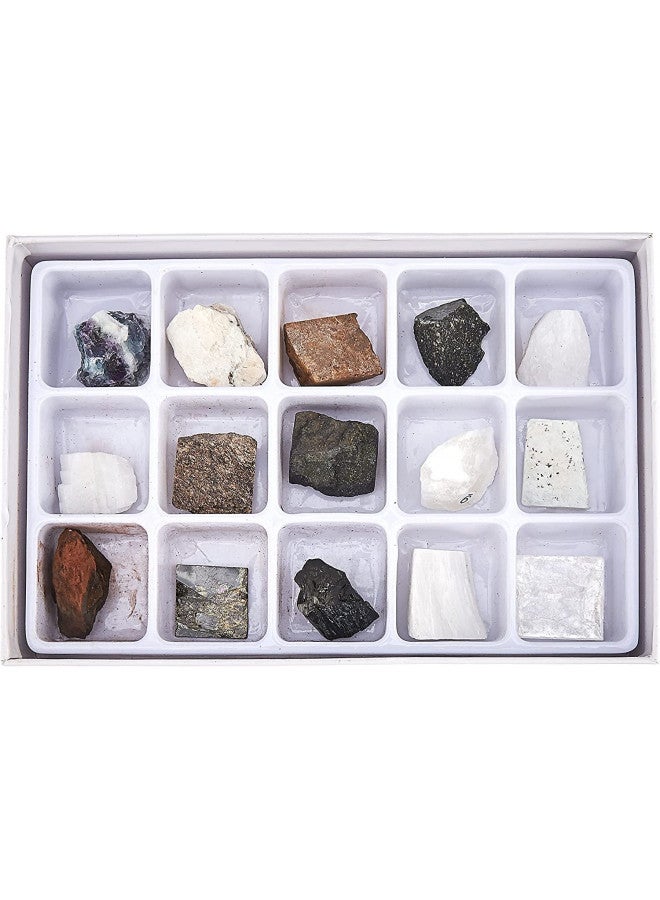 Toysmith STEM Toy Mineral Science Kit Geology Rock Specimen for Young Geologists - Image 2