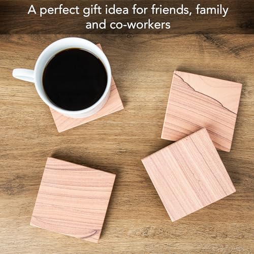 Thirstystone Sandstone Cinnabar Coasters - Image 4