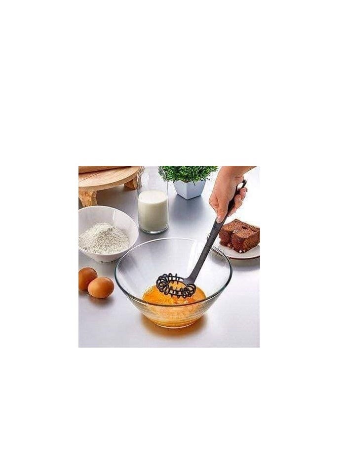 IKEA Cuban egg beater with a Turkish design, spiral shape, heat resistant up to 220 degrees, can be used in Tefal and granite utensils