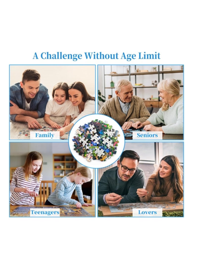 1000 جهاز كمبيوتر شخصي لغز الكرتون الكبار (أكاديمية السحر) ، حجم قماش 75 سم * 50 سم - Image 3