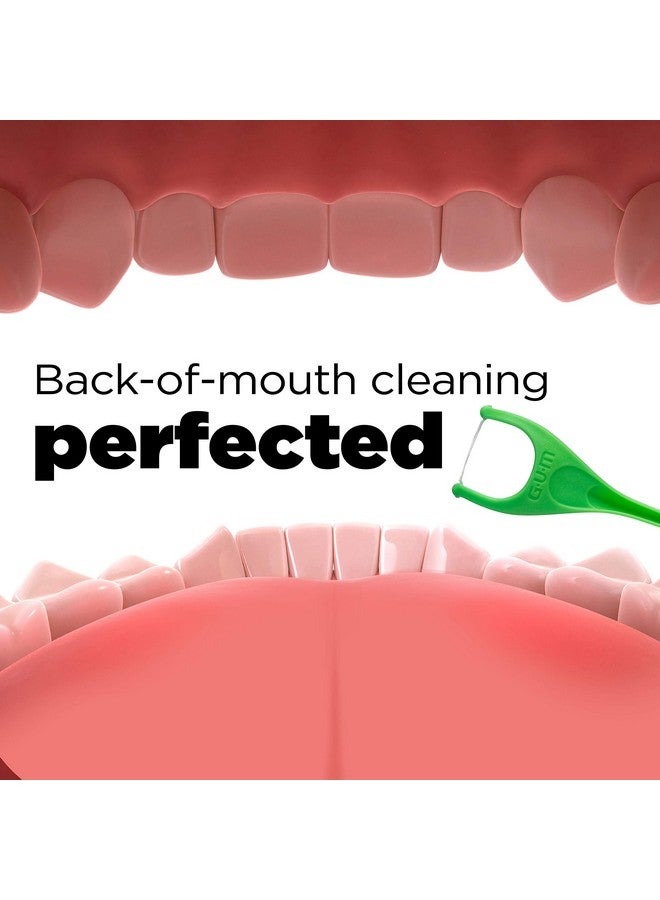 Gum Angled Flossers Fresh Mint 75 Count - Image 4