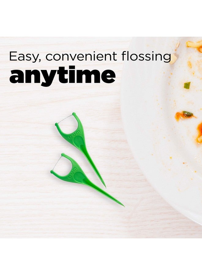 Gum Angled Flossers Fresh Mint 75 Count - Image 5