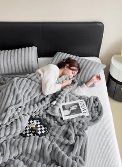 Light Luxury Short-Pile Rabbit Fur Thickened Blanket, Suitable for Office Nap Blanket, Sofa Blanket 200*230CM(Pillowcase Not Included) - pzsku/Z4DC06BB8712AA1A4FC04Z/45/_/1722495506/6455f929-adb4-4277-a031-4f19fa438473