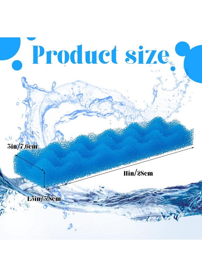 Maxcheck - Maxcheck 20 Pcs Filter Media Compatible with Fluval 406/407 Foam Filters Replacement Parts Fish Aquatic Pet Products Sponge Polyfill for Aquarium Filter Pad, 11.02 x 2.99 x 1.5 Inch - Image 1