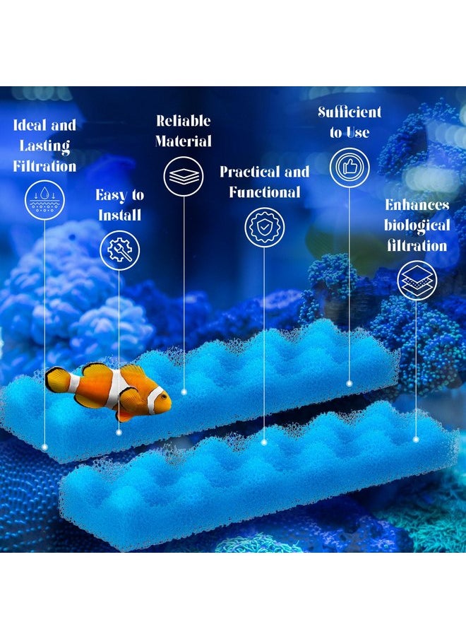 Maxcheck - Maxcheck 20 Pcs Filter Media Compatible with Fluval 406/407 Foam Filters Replacement Parts Fish Aquatic Pet Products Sponge Polyfill for Aquarium Filter Pad, 11.02 x 2.99 x 1.5 Inch - Image 1