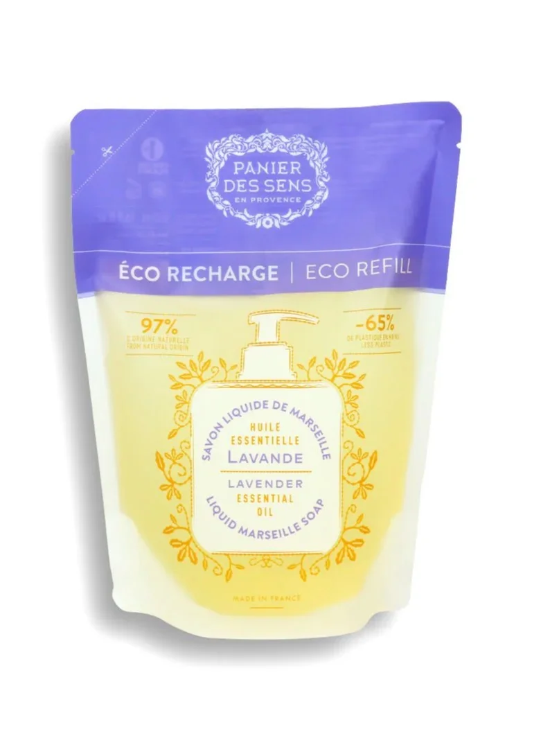بانيير دي سينز صابون سائل مارسيليا عبوة إعادة تعبئة - لافندر مهدئ  مل