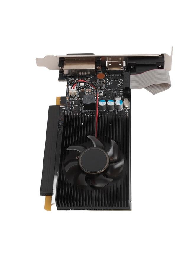 Thoraya - بطاقة الرسوميات GT710 2GD3 احترافية فعالة وصامتة PCI Express للألعاب لسطح المكتب - Image 1