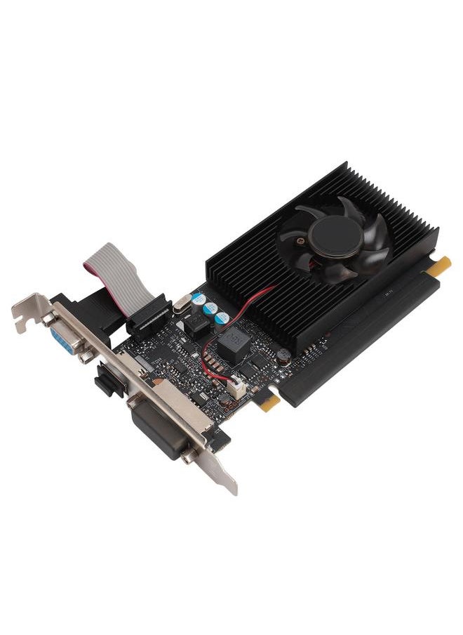 Thoraya - بطاقة الرسوميات GT710 2GD3 احترافية فعالة وصامتة PCI Express للألعاب لسطح المكتب - Image 1