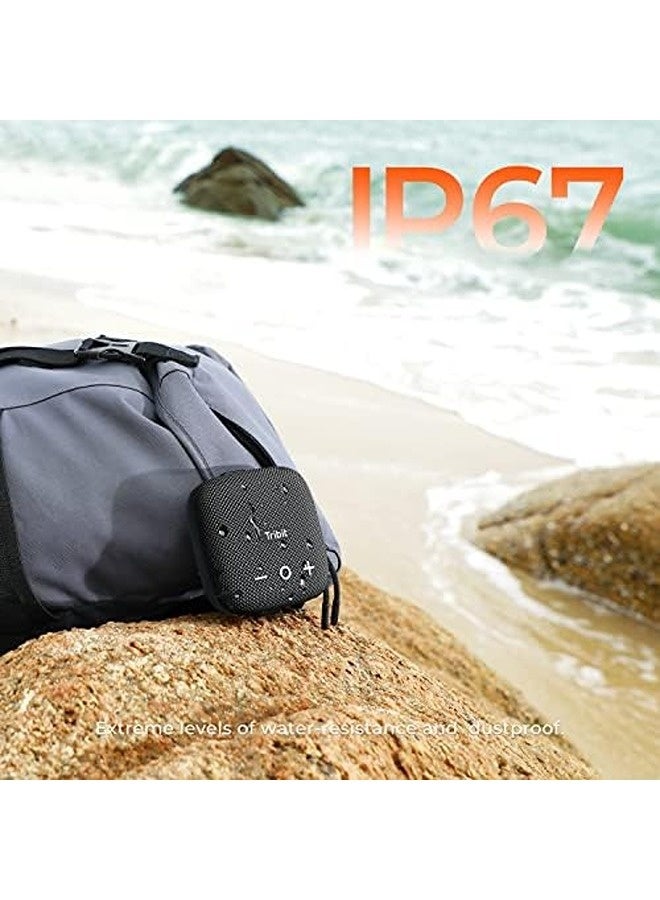 تريبيت سماعة بلوتوث StormBox Micro 2 – أسود | صوت قوي بحدة 90 ديسيبل، صوت جهير عميق، مقاومة للماء والغبار بمعيار IP67، تشغيل حتى 12 ساعة، بلوتوث 5.3، حزام مدمج، مدى اتصال يصل إلى 120 قدمًا - Image 5